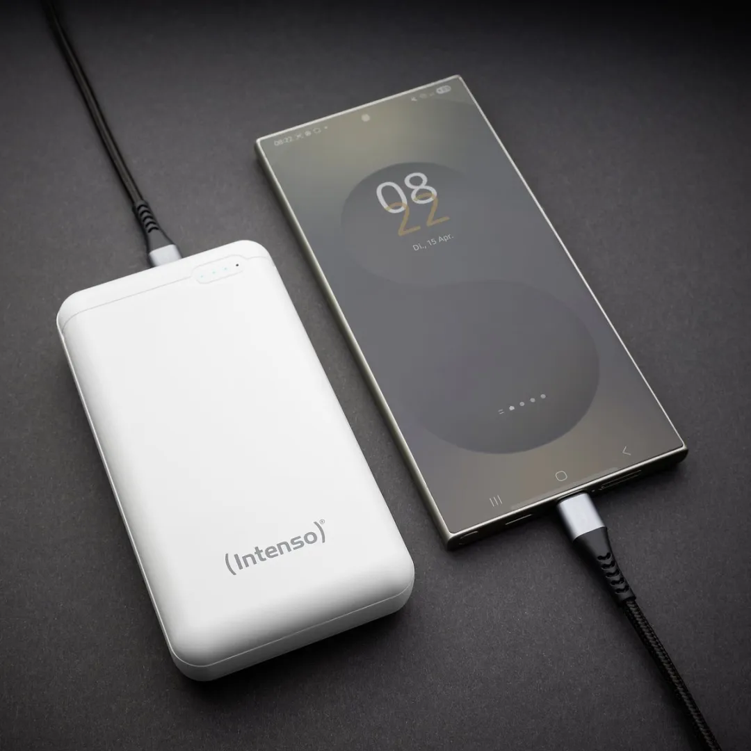 Intenso Powerbank XS20000 20.000mAh - USB-A & USB-C - Wit