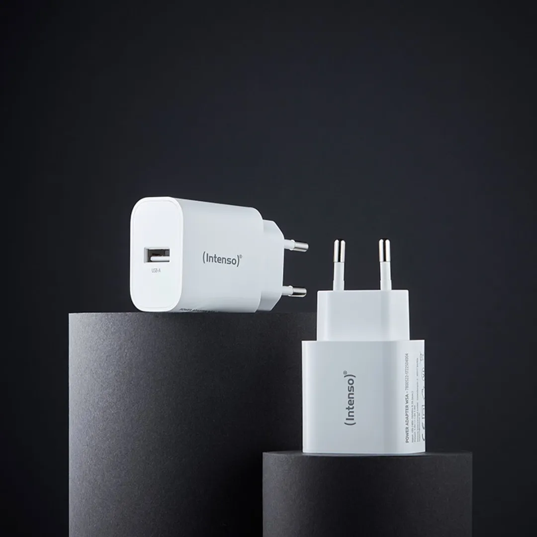 Intenso W5A USB-C-adapter 5W - 2 Stuks Wit