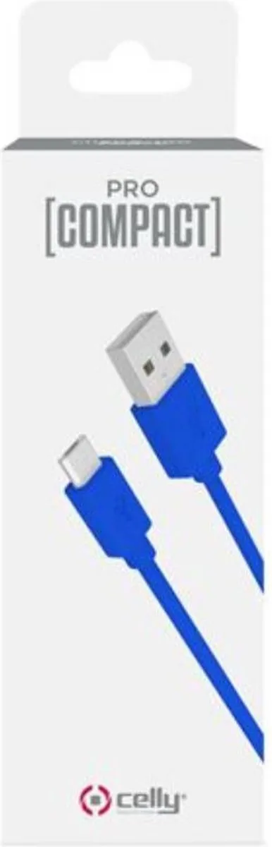 Celly Procompact Micro USB Kabel - Rood