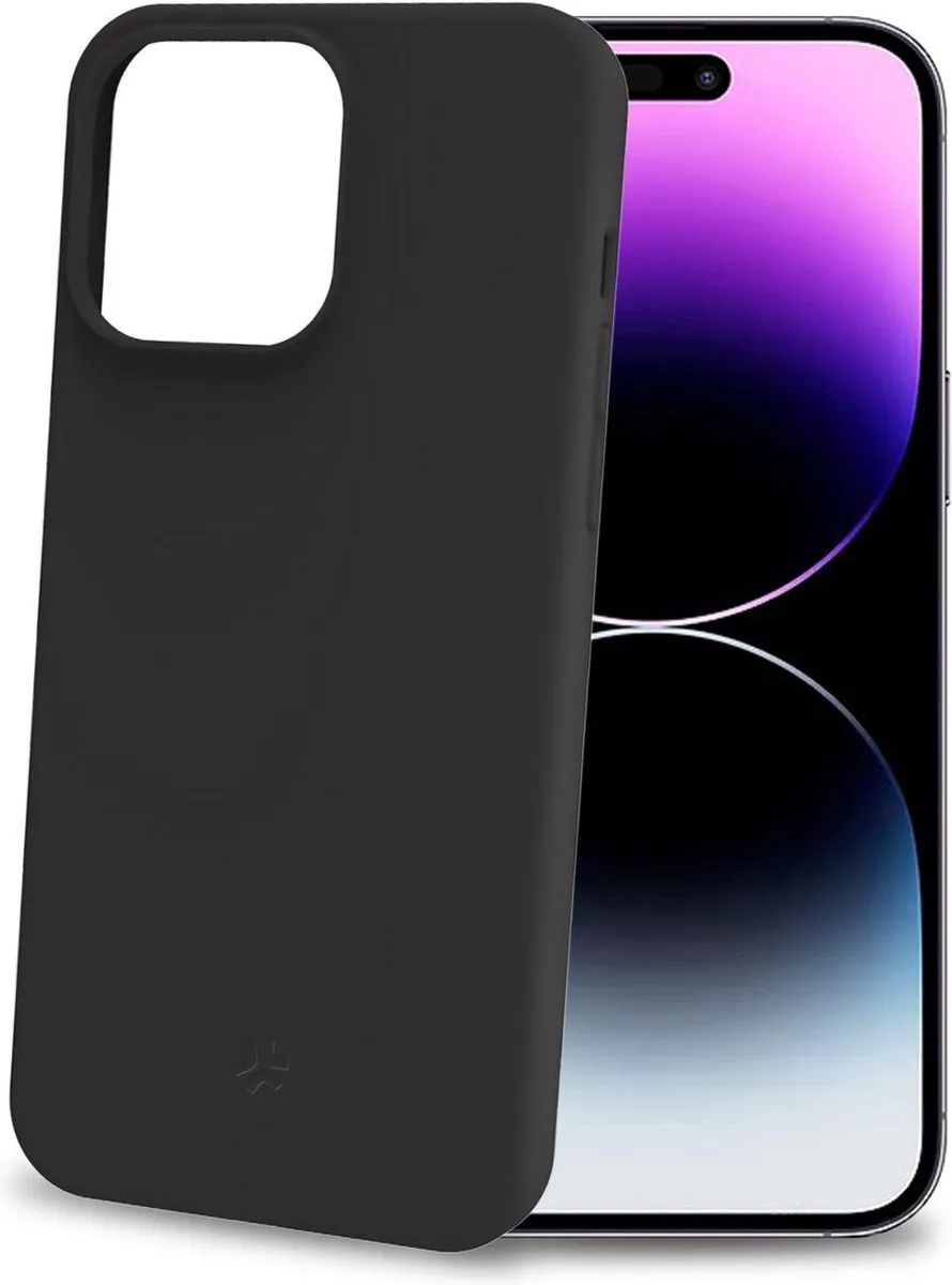Celly Cromo Siliconen Hoesje iPhone 15 Pro Max