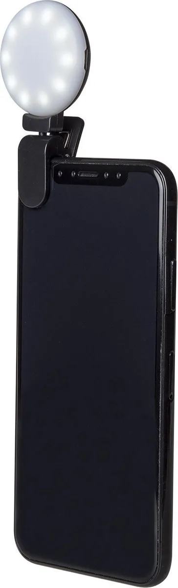 Celly ProLight Selfie Kit - Smartphone - 14" - Zwart