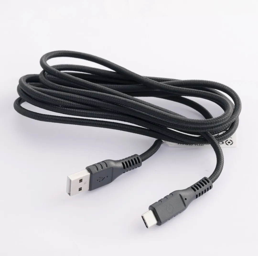 Celly Black Label BL2MUSBUSBC USB-A naar USB-C Kabel 2m - Zwart