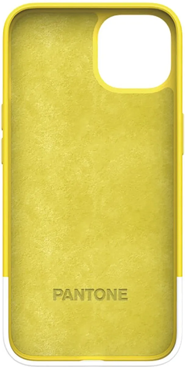Celly Pantone Back Cover iPhone 13 Pro Max PT-PC1009Y - Geel