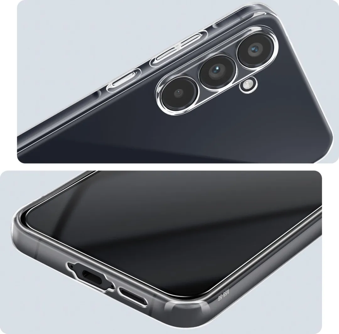 4Smarts Hoes Samsung Galaxy A55 9H Glas - Transparant PACK-4SMA-A556B