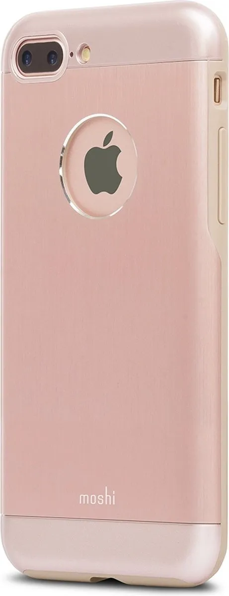 Moshi iGlaze Armour iPhone 8 Plus Hoesje - Rosé Goud