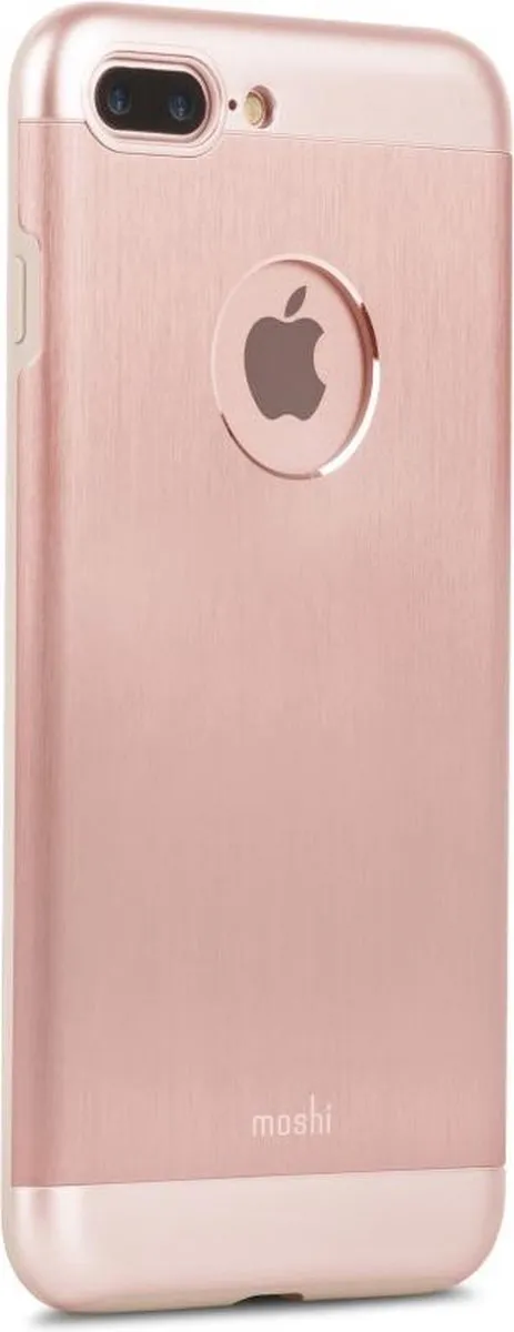 Moshi iGlaze Armour iPhone 8 Plus Hoesje - Rosé Goud