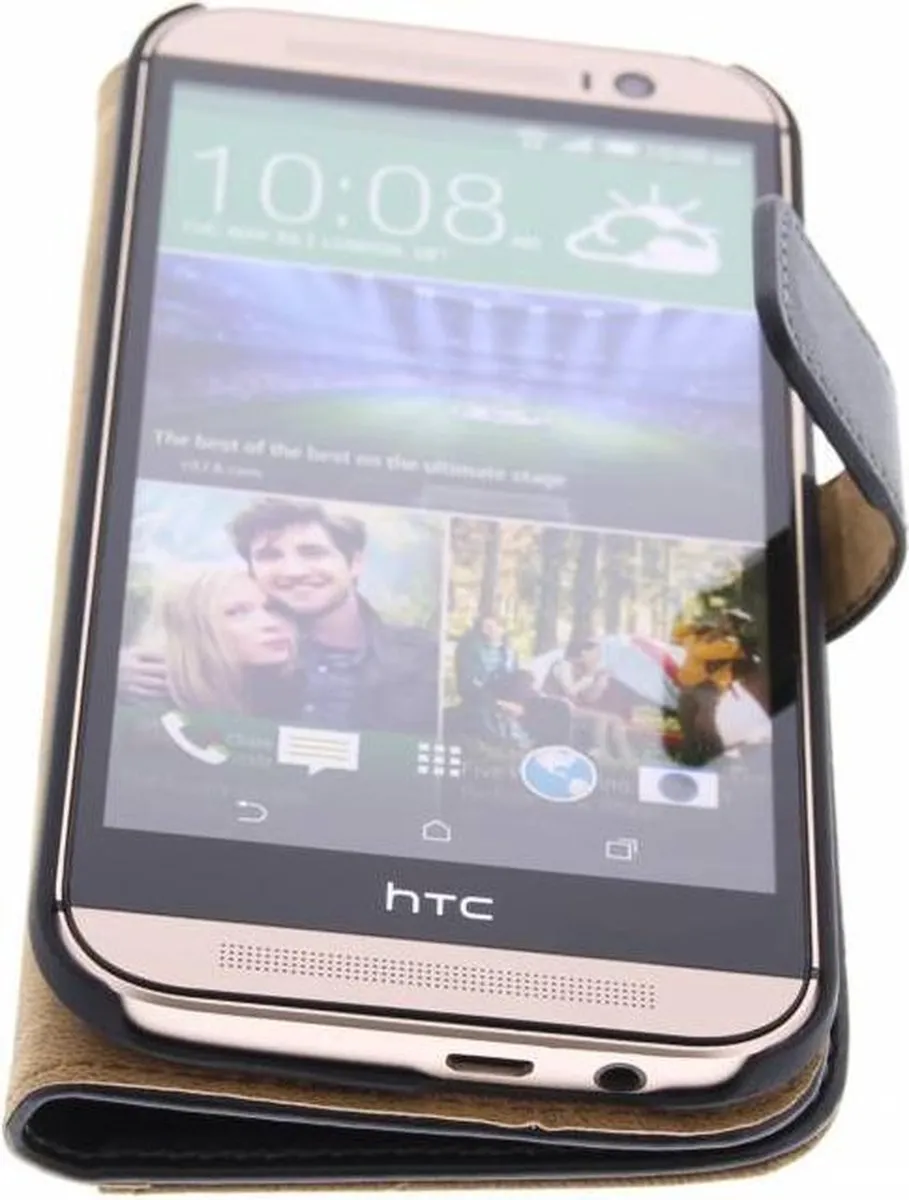 Celly Wally Case HTC One M8 - Zwart - afbeelding 4 van 6