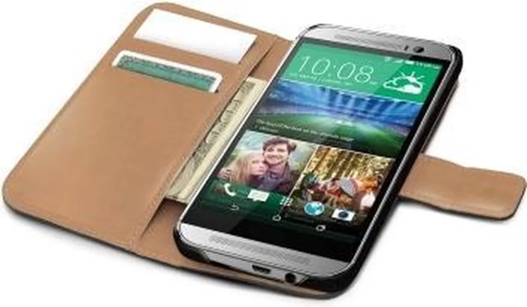 Celly Wally Case HTC One M8 - Zwart - afbeelding 2 van 6