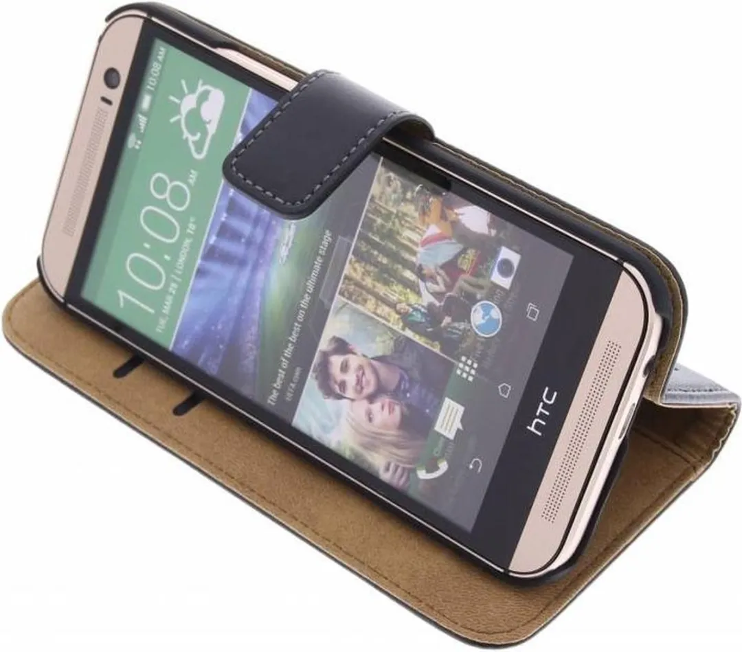Celly Wally Case HTC One M8 - Zwart - afbeelding 5 van 6