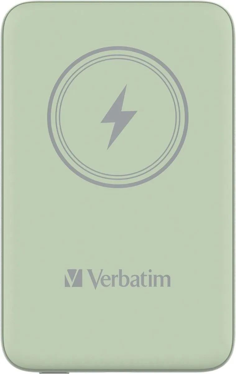 Verbatim Powerbank 10000mAh 15W - Draadloos Magnetisch - Transparent
