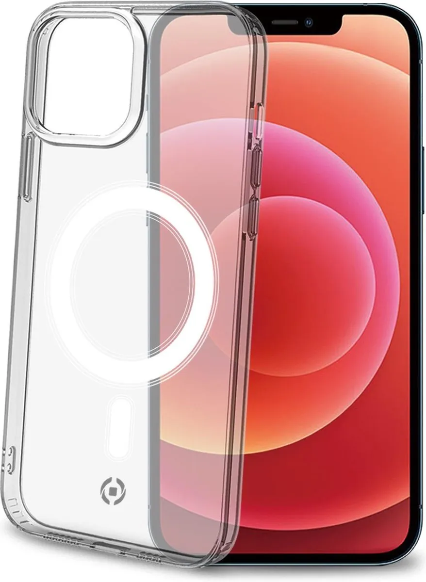 Celly GelskinMag Siliconen Hoesje iPhone 14 Plus - Transparant - Magsafe