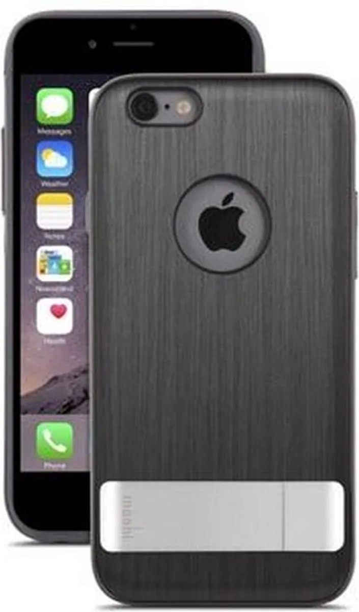 Moshi iGlaze Rigid iPhone 6/6S Plus Hoes - Zwart
