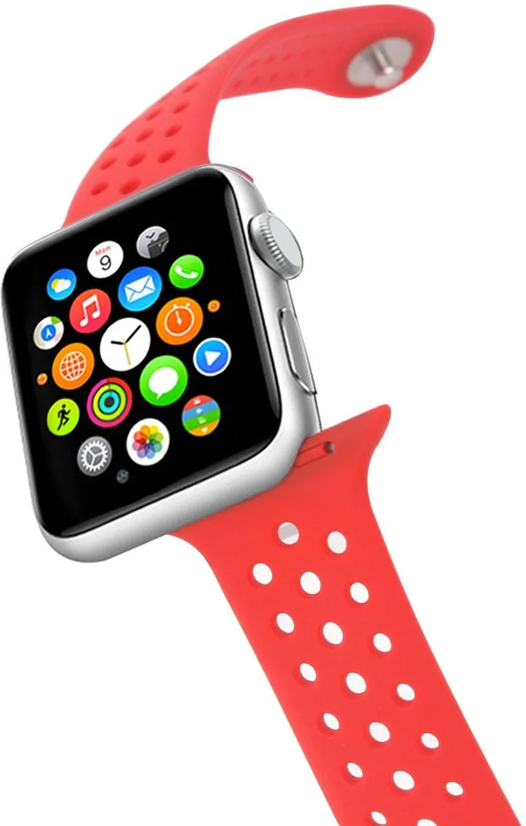 Celly Siliconen Apple Watch Band - 42/44mm - Oranje
