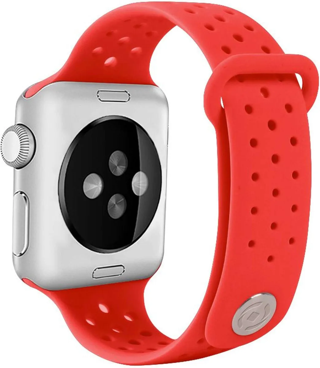 Celly Siliconen Apple Watch Band - 42/44mm - Oranje