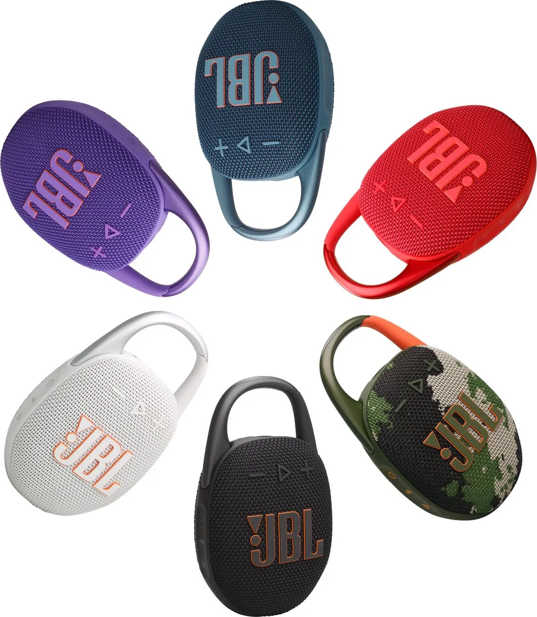 JBL Clip 5 Camo Draagbare Bluetooth Speaker - 7W - 12 uur