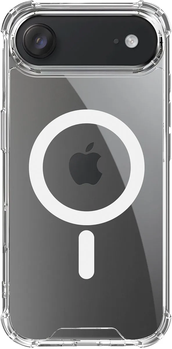 4Smarts iPhone Air MagSafe Hoesje - Transparant - MPN 541565 - afbeelding 2 van 6