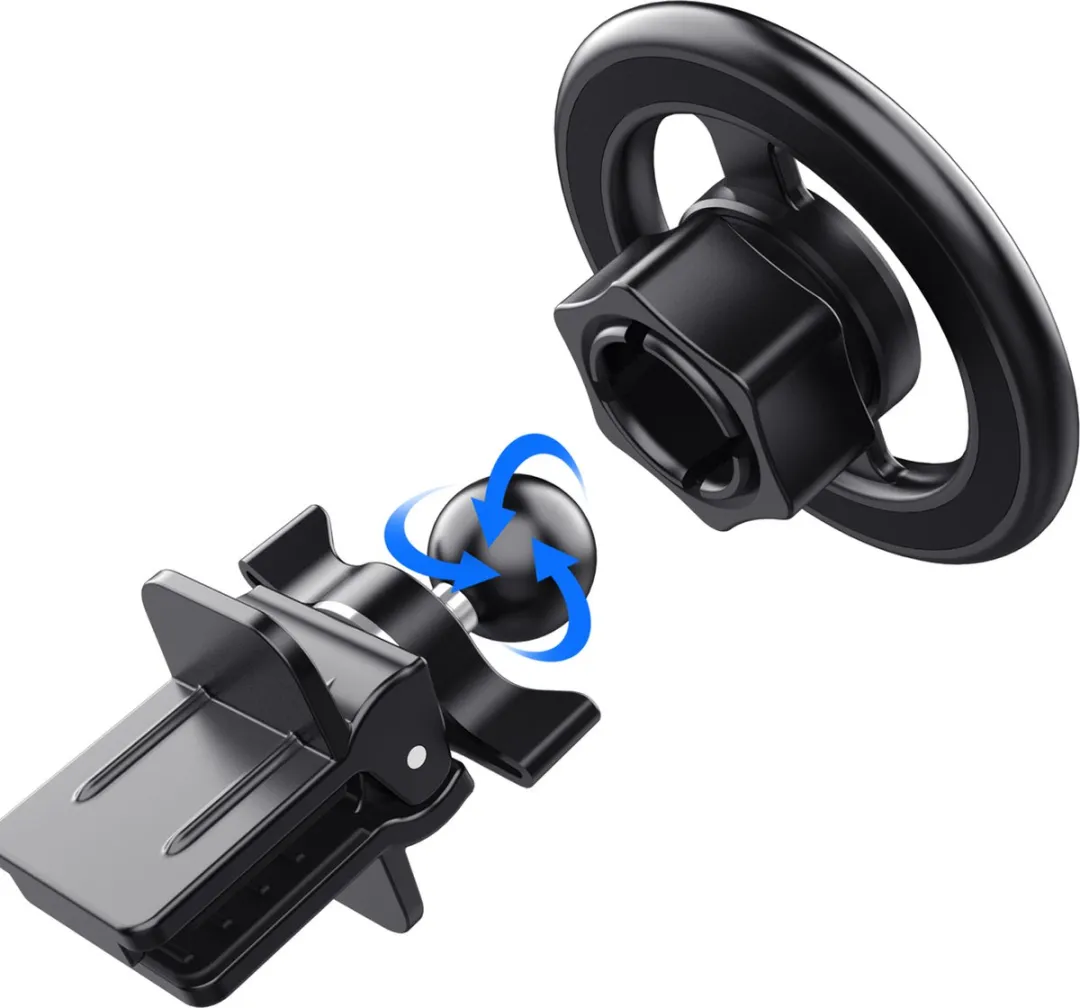 Celly Ghost Mag Pro Magnetische Telefoonhouder - iPhone 12/Pro - Zwart