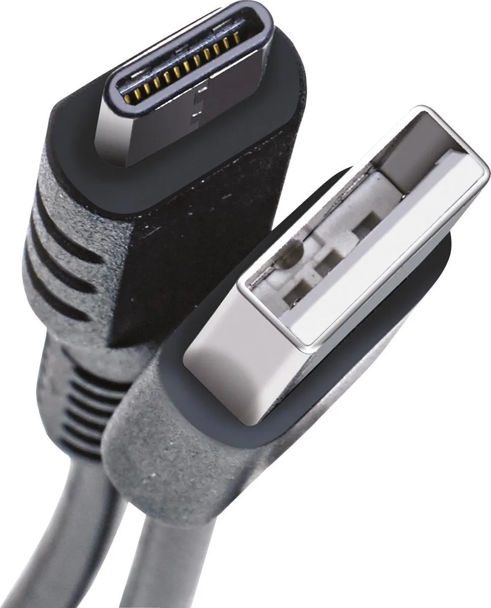 Celly USB-C2M USB-A naar USB-C Kabel 2m