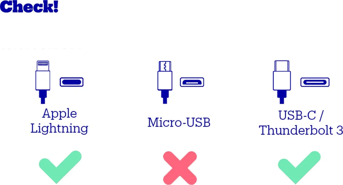 Belkin iPhone Lightning naar USB-C Kabel 1m - Midnight Groen