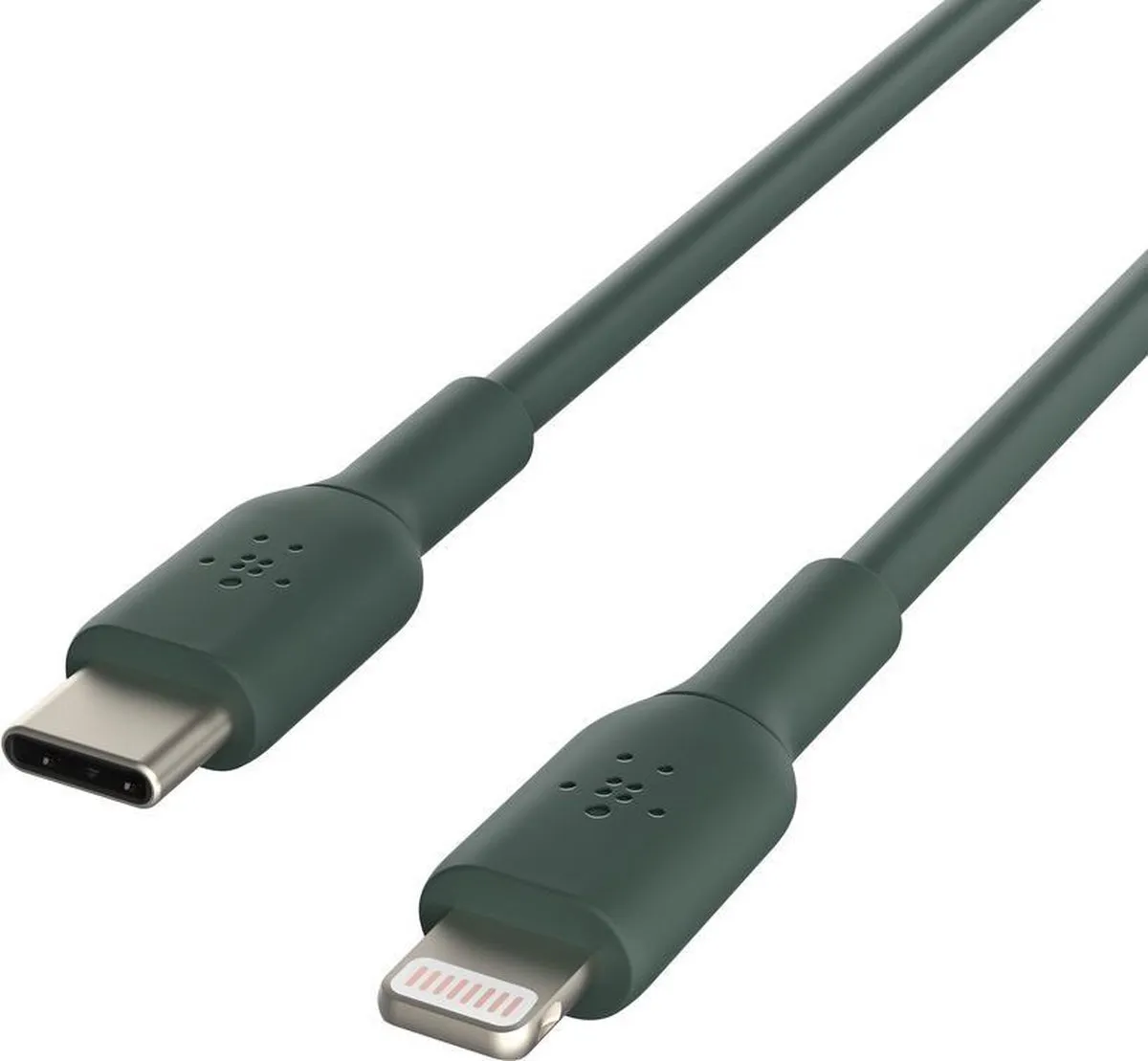 Belkin iPhone Lightning naar USB-C Kabel 1m - Midnight Groen