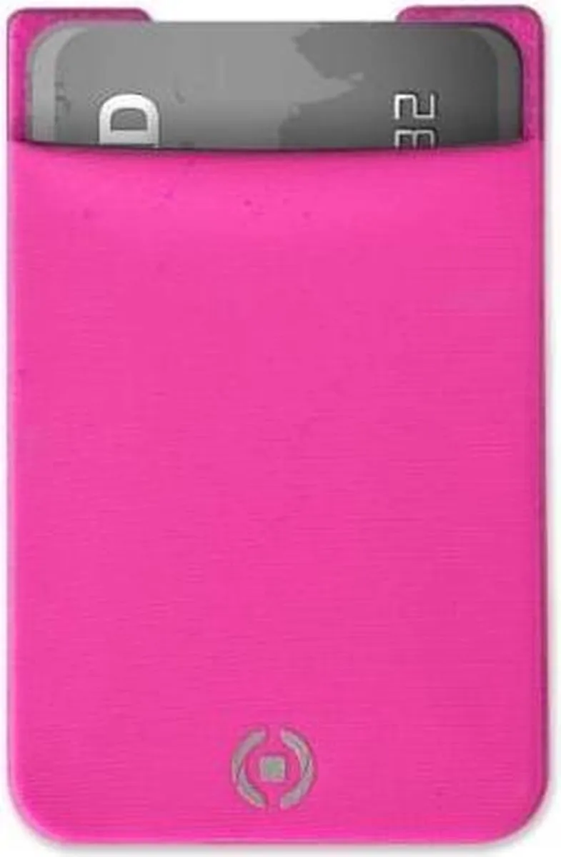 Celly Zelfklevende Kaarthouder Roze - 8021735742074