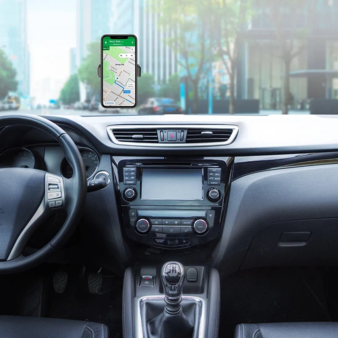 Celly Pro Mount Telefoonhouder 360° Draaibaar - Zwart