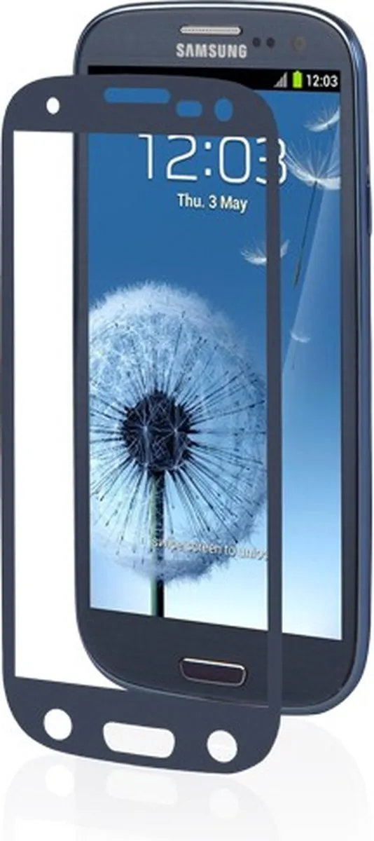 Moshi Anti-glare Schermbeschermfolie Blauw - Samsung Galaxy S3 - afbeelding 6 van 6