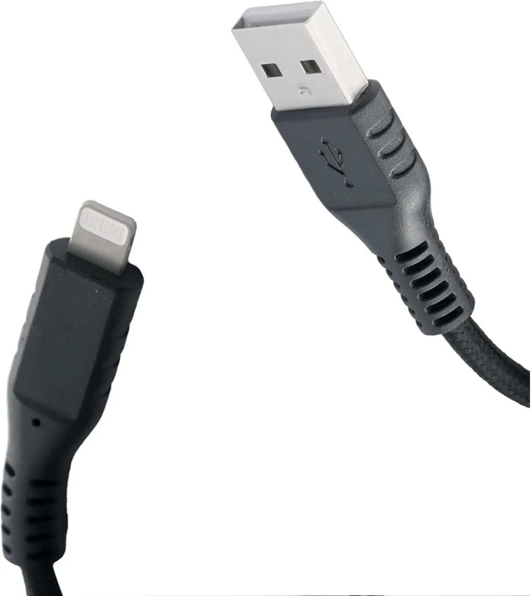 Celly Black Label USB-A naar Lightning 2m