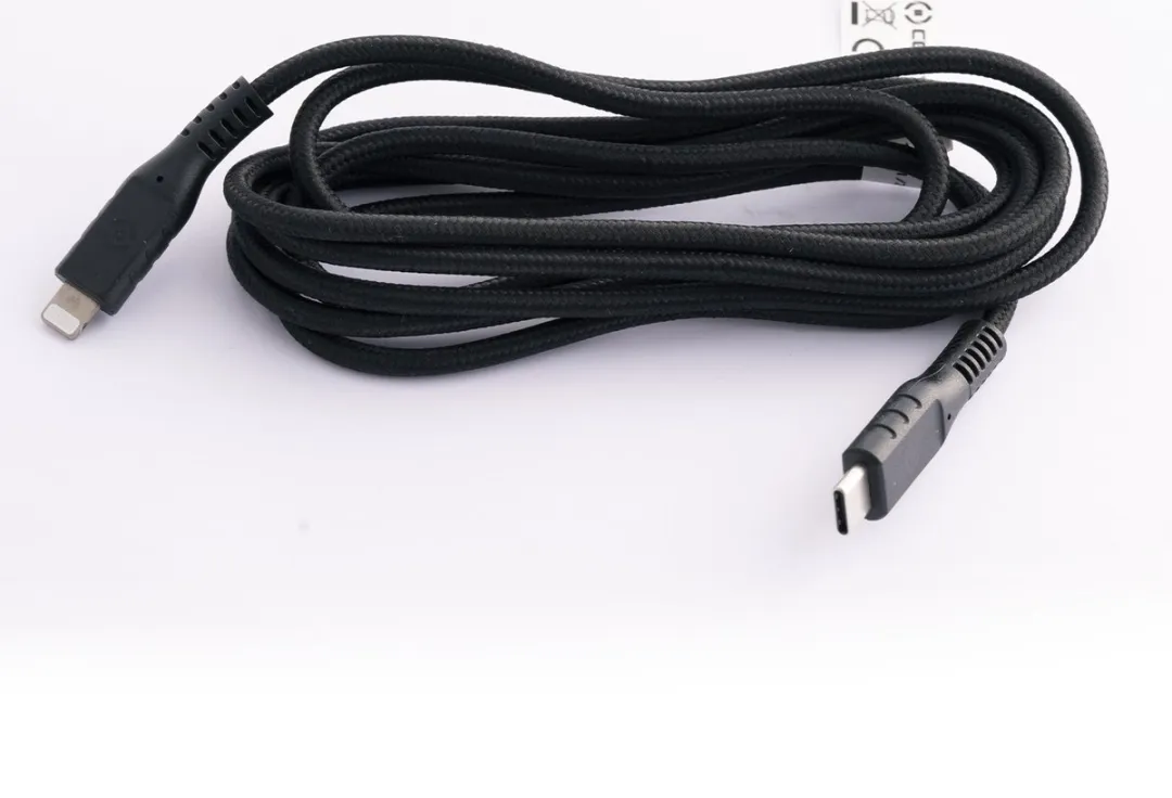 Celly Black Label USB-C naar Lightning 2m