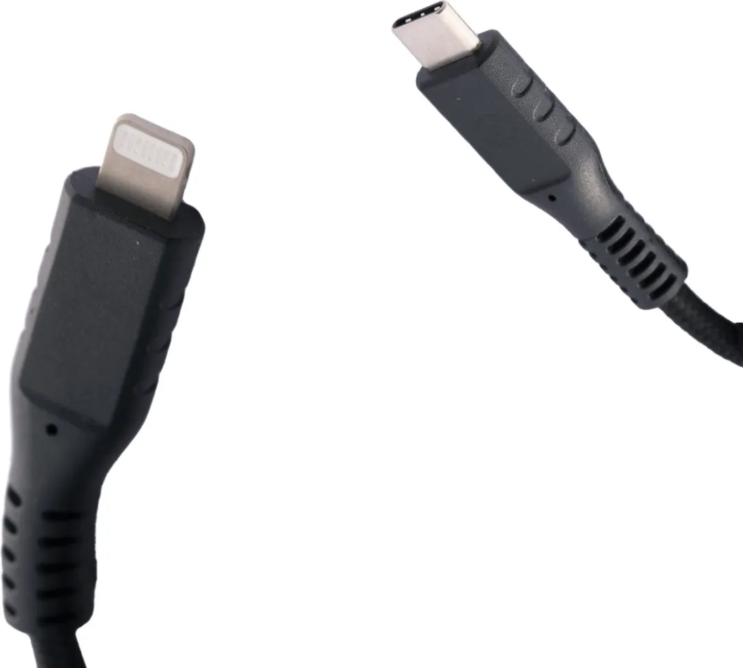 Celly Black Label USB-C naar Lightning 2m