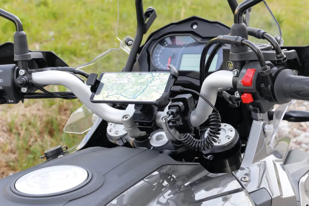 Lampa USB A naar Micro USB 1M Spiraal - Ebike/Scooter