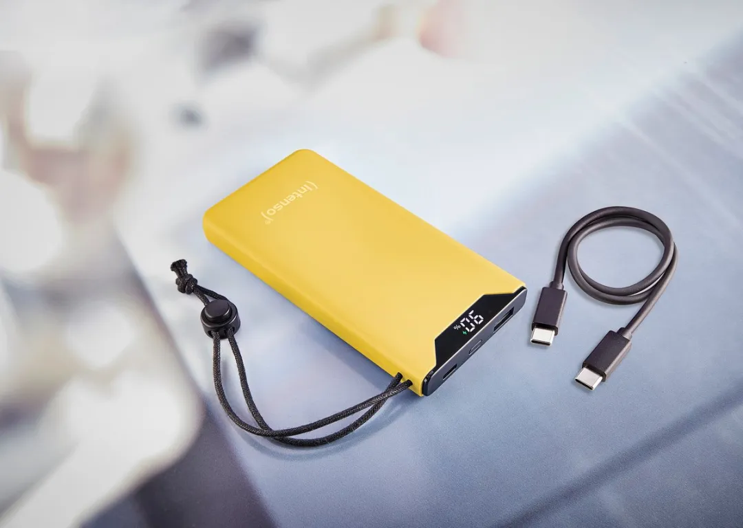 Intenso F10000 Powerbank 10.000mAh - Geel