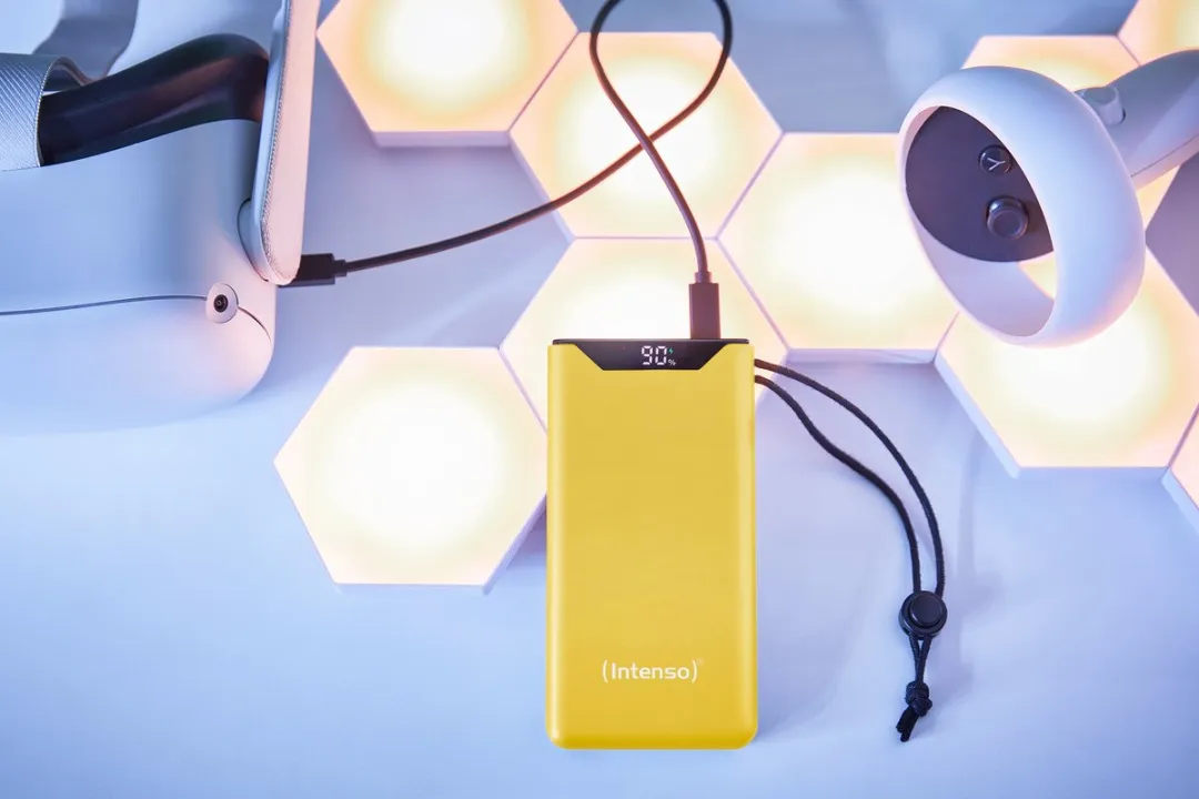 Intenso F10000 Powerbank 10.000mAh - Geel
