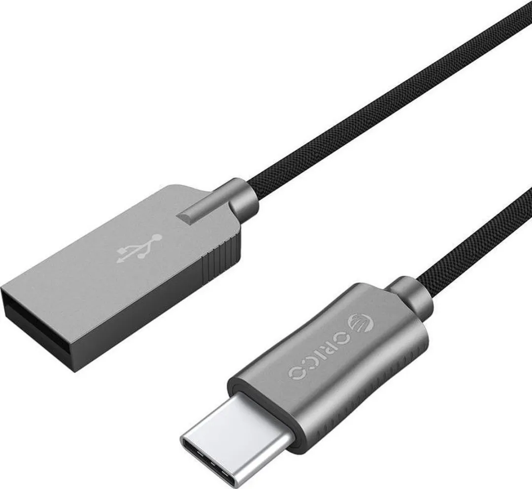 ORICO ORI-HCU-10-BK USB-C Kabel 2.4A - 1m - Zwart