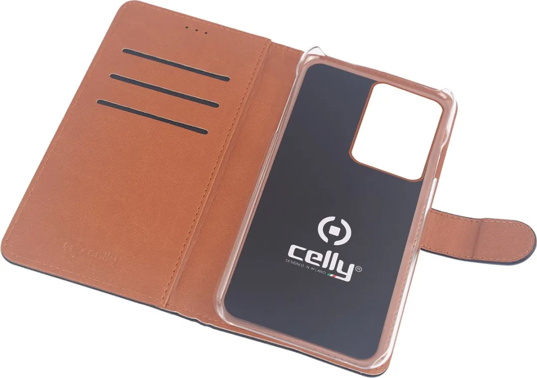 Celly Wally Bookcase Hoesje Samsung Galaxy S20 Ultra - Kunstleer - 3 Pasjes - Zwart