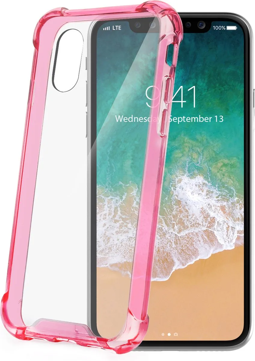 Celly Armor Siliconen Hoesje iPhone Xs Max