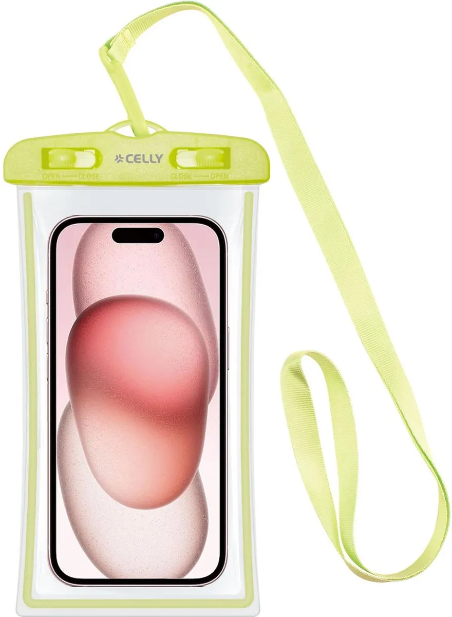 Celly SplashBag24 Waterdichte Hoes 6,7"