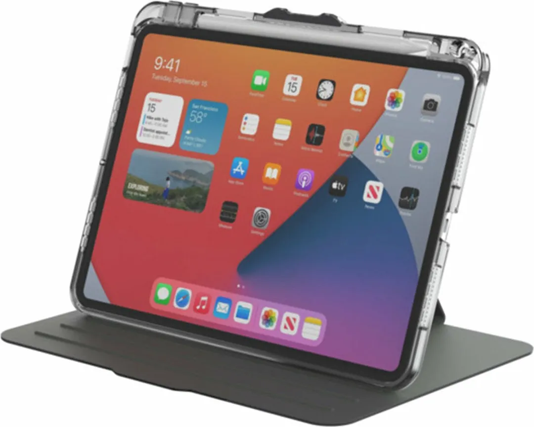 Targus VersaVu Clear Case THZ985GL - iPad Pro 11 Zwart - afbeelding 6 van 6