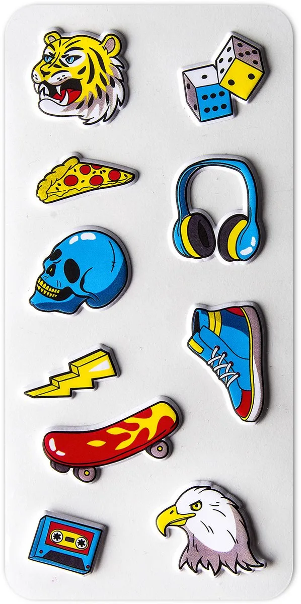 Celly 3D Stickers Jongens