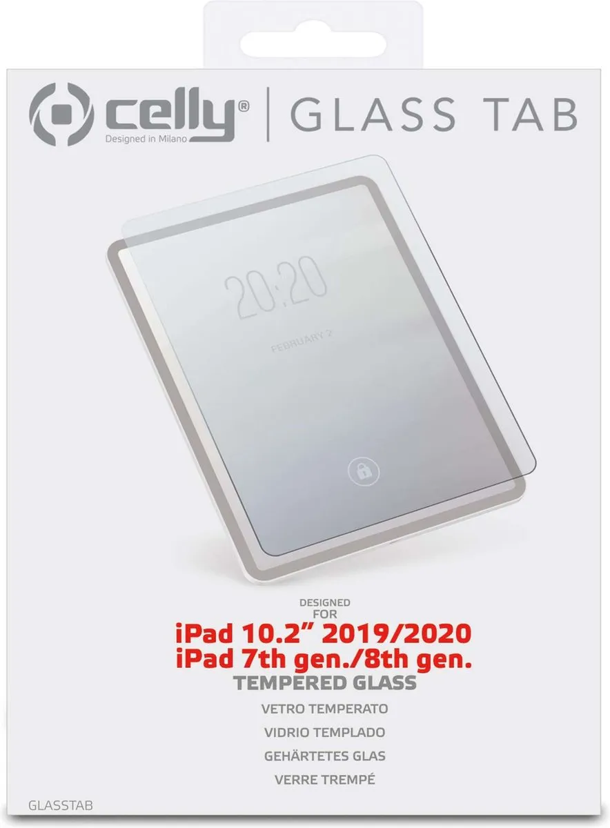 Celly iPad 10.2" Schermbeschermer Transparant - Samsung Galaxy Tab 7.0