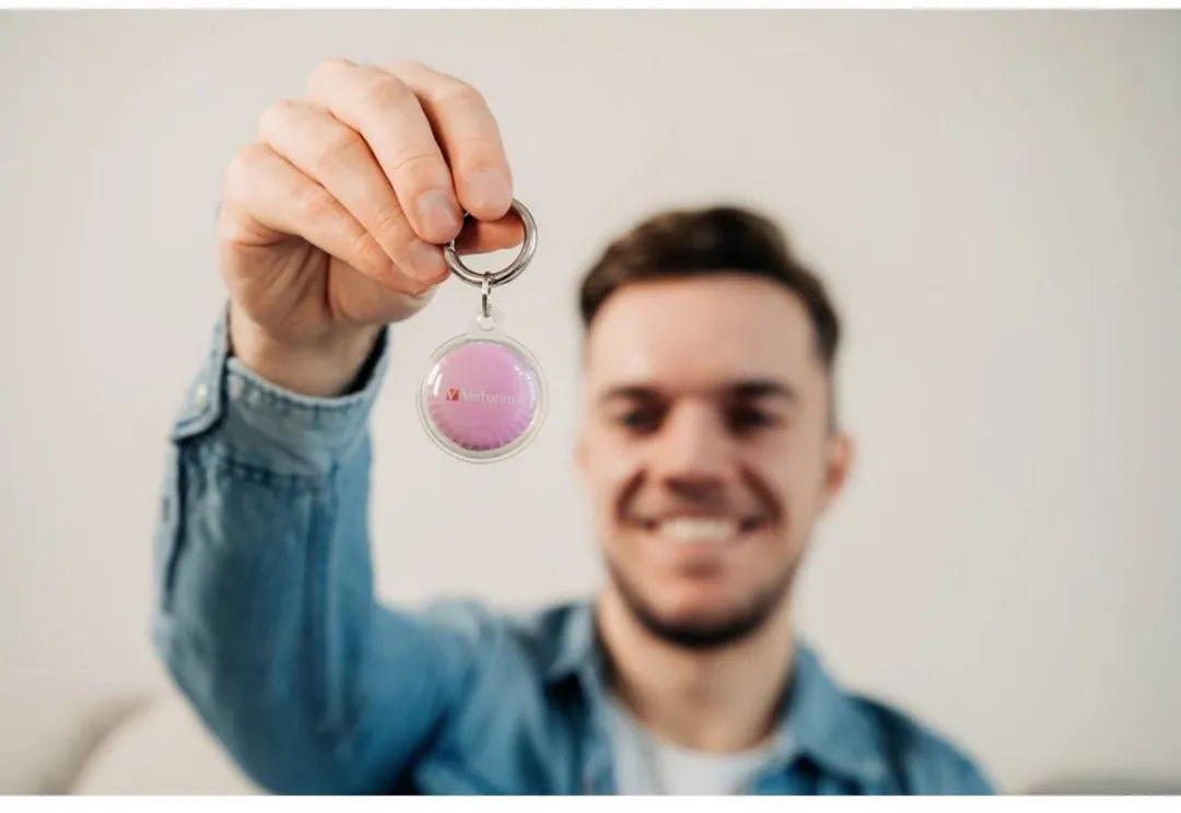 Verbatim My Finder Coin Bluetooth Tracker 3 Stuks - Zwart/Wit/Rosa