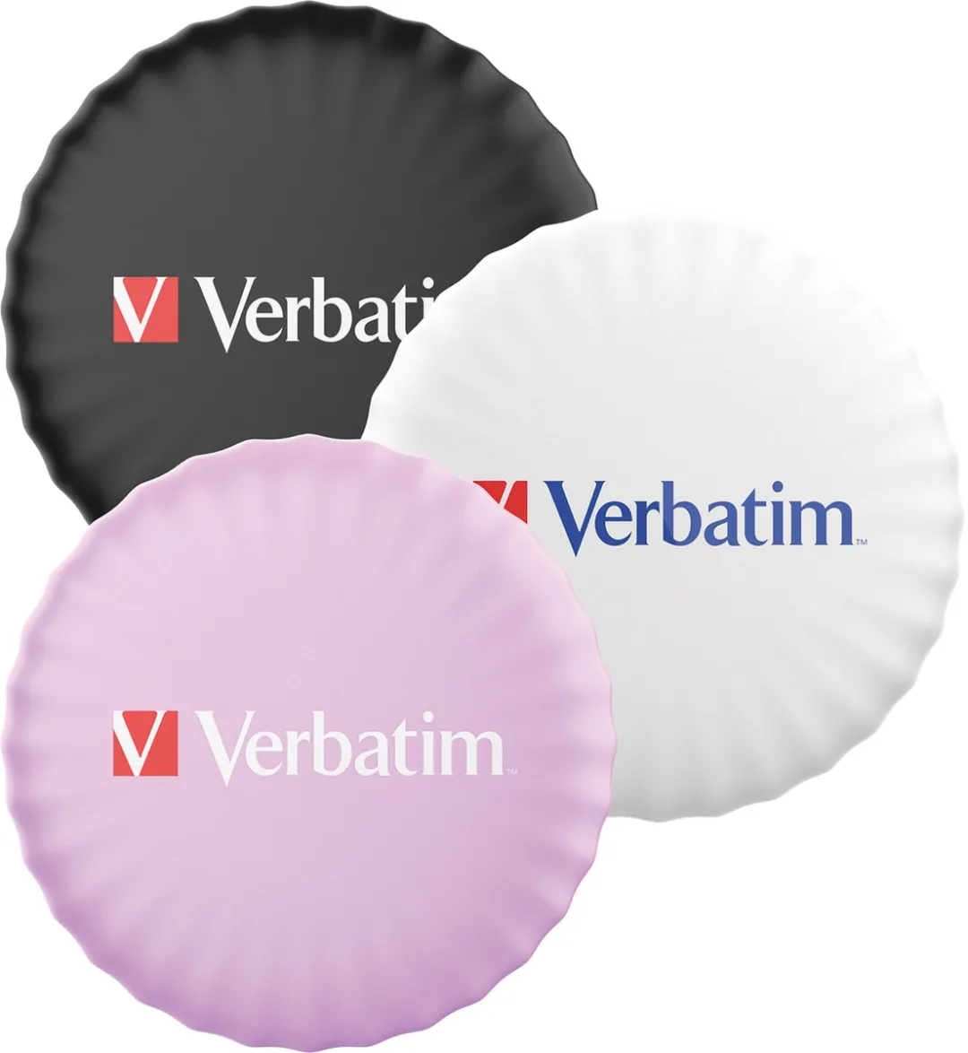 Verbatim My Finder Coin Bluetooth Tracker 3 Stuks - Zwart/Wit/Rosa - afbeelding 6 van 6