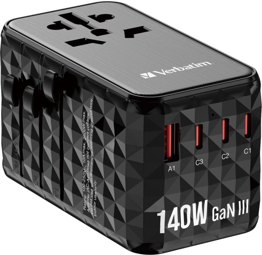 Verbatim UTA-10 Universele Reisadapter 140W