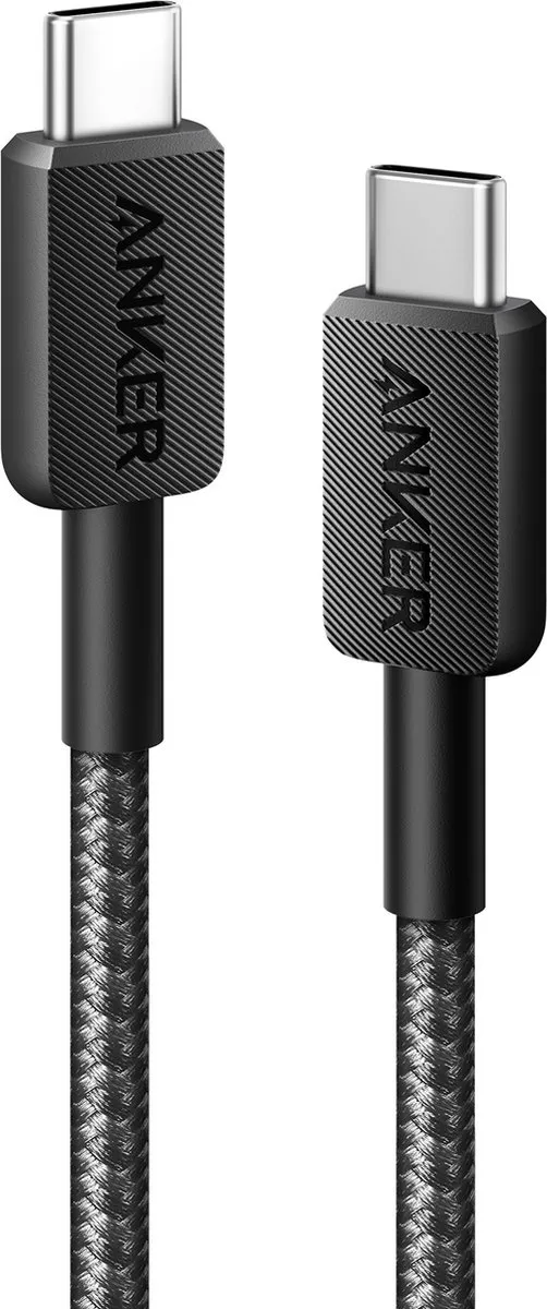 Anker 322 A81F6G11 USB-C Kabel 60W 1.8M - Zwart