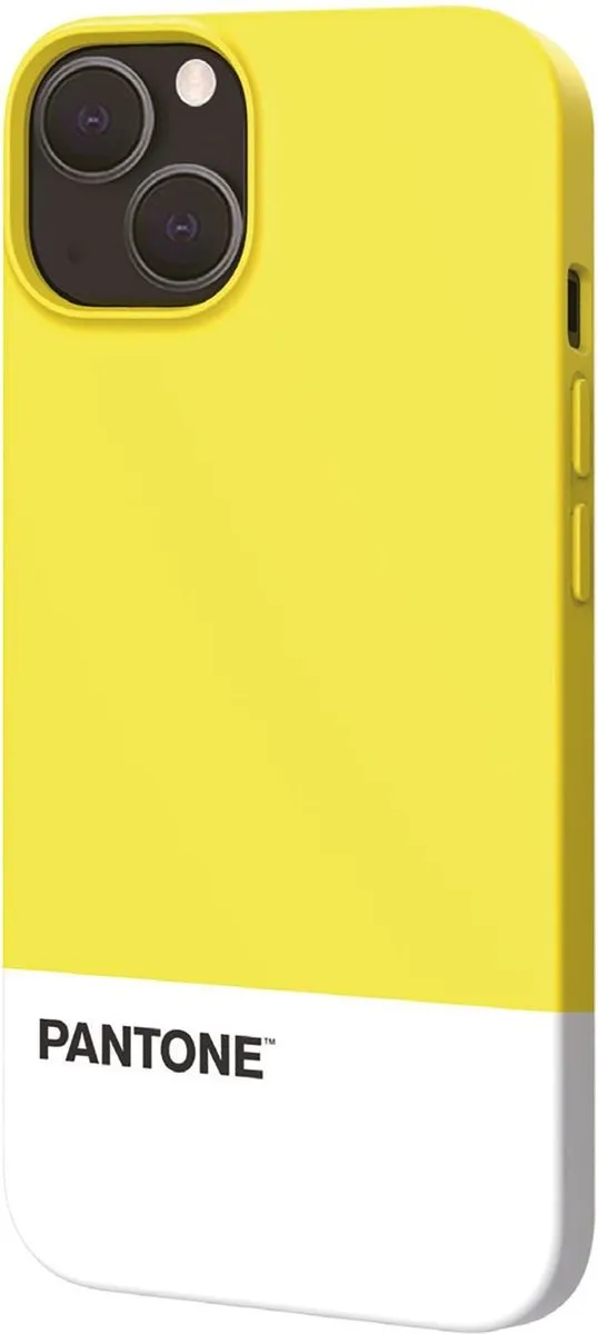 Celly Pantone Back Cover iPhone 13 PT-PC1007Y - Geel