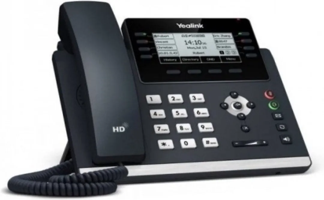 Yealink SIP-T43U VoIP-Telefoon - 12 Handsets - Grijs - afbeelding 6 van 6