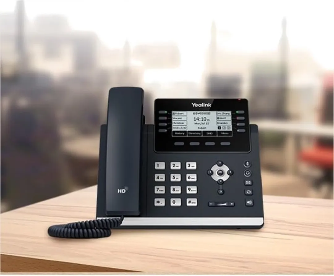 Yealink SIP-T43U VoIP-Telefoon - 12 Handsets - Grijs