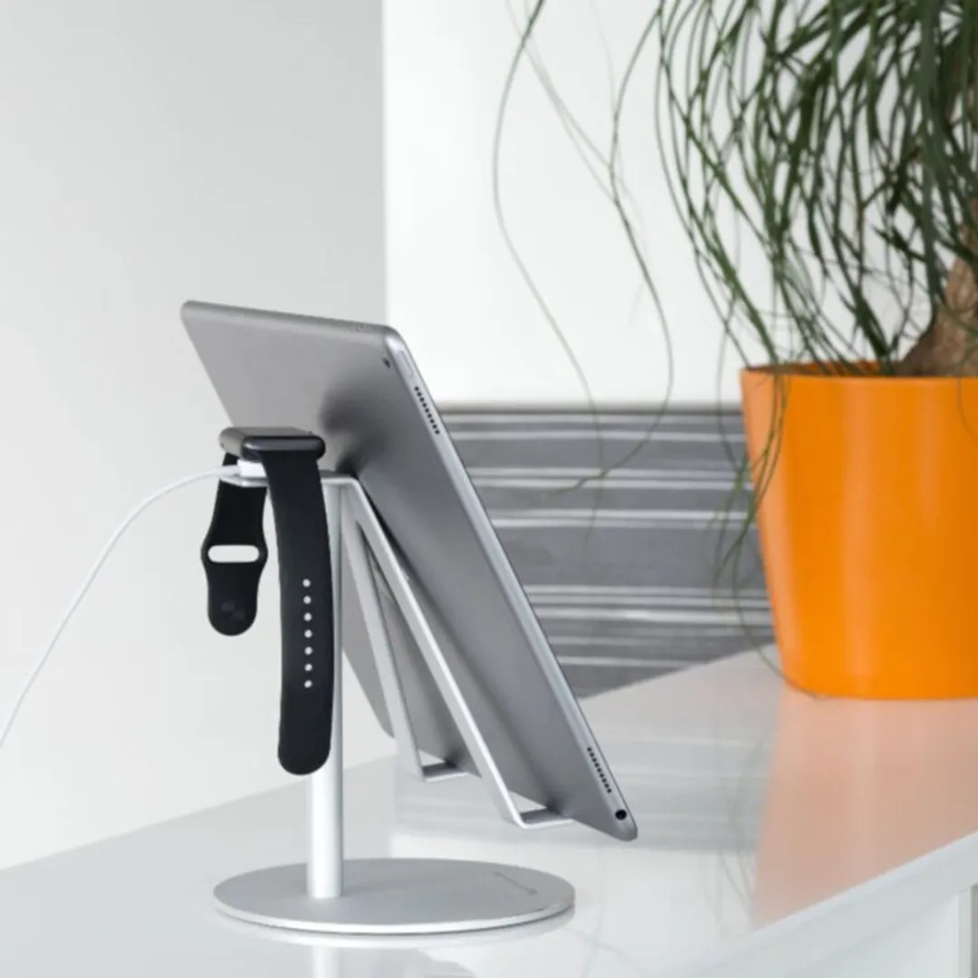 4Smarts Aluminium Tabletstandaard 12 Inch - Grijs