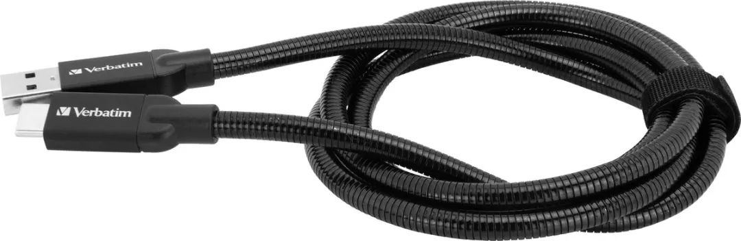 Verbatim 48871 USB-kabel USB-A naar USB-C 1m - Zwart