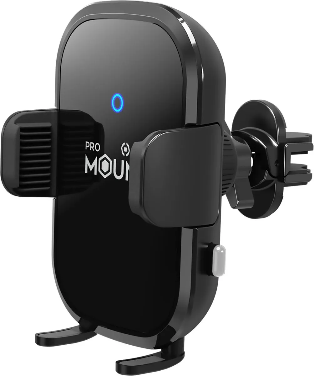 Celly Draadloze Telefoonhouder 15W - 360° - Zwart